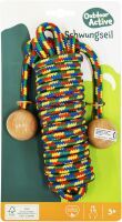 VEDES Großhandel GmbH - Ware Outdoor active Schwungseil mit Holzkugeln, Länge 5 m