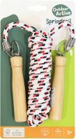 VEDES Großhandel GmbH - Ware Outdoor active Springseil mit Holzgriffen, Länge 280 cm