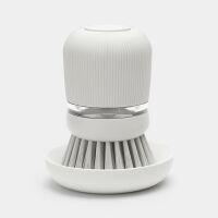 Brabantia Spülbürste mit Seifenspender hellgrau sonstige Küchenhelfer