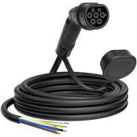 PCE LADEKABEL TYP-TYP2 7,5M OF.LEI (MODE 3 11KW  32A  SW)
