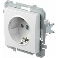 Multipack 10 Stück TEM Steckdose Schuko 2P+E 16 A 250 V weiß 10 Stk.