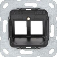 Gira MODULAR JACK 1 2FACH TRAGRING (560100 SCHRACK MODUL)