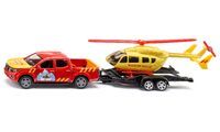 SIKU 2570 Nissan Navara mit Helikopter