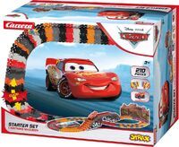 Carrera Toys GmbH Disney Pixar Cars Starter Set, Carrera STRAX zum Bauen und Spielen