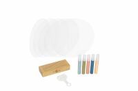 PETIT ARTICHAUT Rahmen transparent "Family Colors"