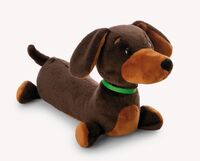 NICI Liegendes Kuscheltier Dackel