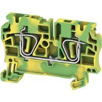 Weidmüller 1632080000 - Green - Yellow - 4 mm² - 64 mm - 15.96 g - 100 pc(s)