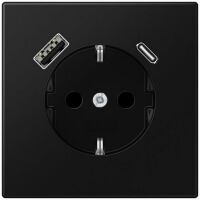 Jung SCHUKO-STECKDOSE M.USB TYP AC (LS1520-15CASWM)