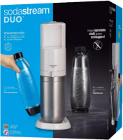 SodaStream Soda Maker DUO white QC incl 1 Glas- Glas & 1 PET-Bottle PETBottle (1016812490)