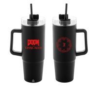 DOOM: The Dark Ages Insulated Mug \"Shield\" Black/Red Englisch