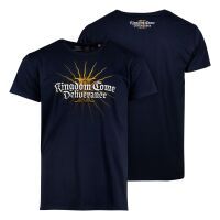 Kingdom Come Deliverance II Unisex T-Shirt \"Logo\" Navy S