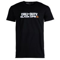 Call of Duty: Black Ops 6 Unisex T-Shirt \"Logo\" Black XL