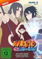 Naruto Shippuden - Der vierte große Shinobi Weltkrieg - Sasuke und Itachi - Staffel 15 - Box 2 - Episode 555-568 (3 DVDs)