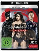Batman v Superman: Dawn of Justice (Ultimate Edition) (4K-UHD+Blu-ray)