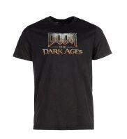 DOOM: The Dark Ages T-Shirt Washed Out \"Logo\" Black L Englisch