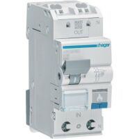 Hager AFDD M. LS-SCH. 1P+N 6KA B-16A (ARC916D)