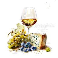 Multipack TI-FLAIR Lunch-Serviette Vin & Fromage - 12 Stück