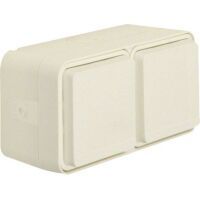 Berker SSD 2F WAAGRECHT PW MATT (47753522)