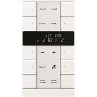 BUSCH JAEGER Raumtemperaturregler mitCO2/Feuchte-Sensor und Bedienfunktion 10 SBC/U10.0