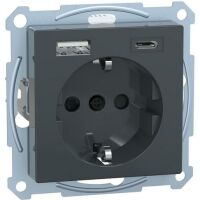 Merten SCHUKO-STD USB A+C 3A ANT SYSM (MEG2367-0414)