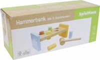 VEDES Großhandel GmbH - Ware SpielMaus Holz Hammerbank, 7-teilig
