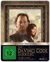 The Da Vinci Code - Sakrileg (Steelbook, 2 4K-UHD+Bonus-Blu-ray)