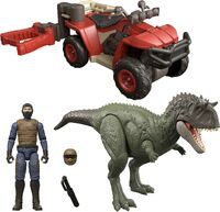 Mattel Jurassic World Vehicle & Dino Capture Set
