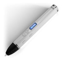 Filapen GmbH Filapen® Premium 3D Stift Weiss mit 5 Filamenten und Schablonen