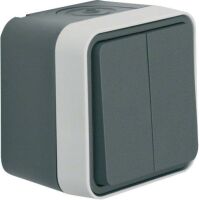 Berker SERIENSCHALTER GRAU MATT   W.1 (30753505)