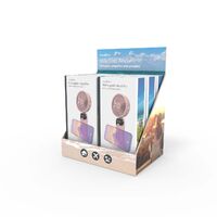 Nedis Handventilator / 90 mm / 6 Geschindigkeitsstufen / Pink