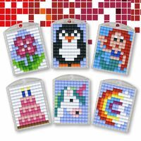 Pracht Creatives Hobby GmbH Pixel Bastelset 77 6 Medaillons