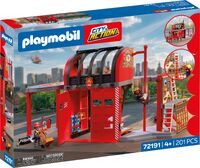 PLAYMOBIL Große Feuerwehrstation