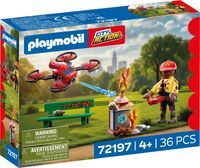 PLAYMOBIL Feuerwehr-Löschdrohne