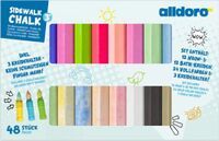alldoro GmbH alldoro XXL Straßenmalkreide-Set (51-teilig)