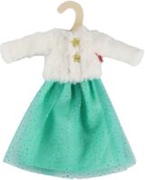 Heless Time2Shine Plüschjacke ''Yuki'' mit Tüllrock für Modepuppen der Größe 29 cm