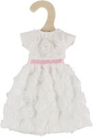 Heless Time2Shine Weißes Traumkleid mit Rosenmuster für Modepuppen der Größe 29 cm