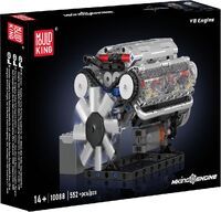Br1cks GmbH MoULD KING V8 Engine
