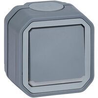 Legrand FRAP 2POL SCHALTER 10AX STK GR (069726L  PLEXO NEW)