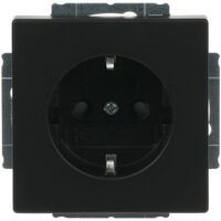 BUSCH JAEGER 20 EUCKS-885 - CEE 7/3 - 2P+E - Black - 250 V - 16 A - 71 mm