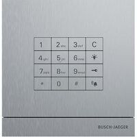 BUSCH JAEGER Aussenstation 83100/71-660 mit Tastatur Edelstahl