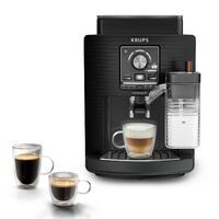 Krups Kaffee-Vollautomat EA5028E Intensity UP Milk dunkelgrün