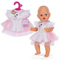 Zapf BABY born Kleid Schwan 43cm