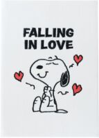 Waiky Germany GmbH SNOOPY LOVE SEASON PREMIUM A5 NOTEBOOK PLUSH COVER