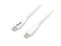 Equip Kabel USB-C3.2->C Gen1     PD60W  St/St  0.50m    weiß (128365)