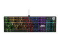 MSI FORGE GK-320 RED Gaming Keyboard, verkabelt (S11-04DE254-HH9)