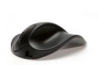 Bakker HandShoeMouse Wireless - Right-hand - BlueTrack - RF Wireless - Black