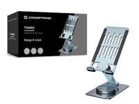 CONCEPTRONIC Handy  Halterung 360°/drehbar/höhenverst.  grau (THANA08G)