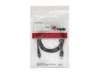 Equip Kabel USB-C2.0->A 3A              St/St  0.50m schwarz (128831)