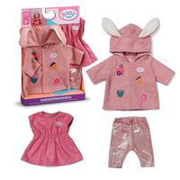 Zapf BABY born Mantel Set mit Kleid 43cm
