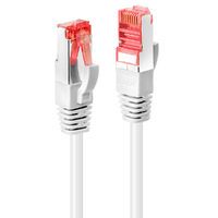 Lindy Rj45/Rj45 Cat6 0.3m - 0.3 m - Cat6 - S/FTP (S-STP) - RJ-45 - RJ-45 - White
